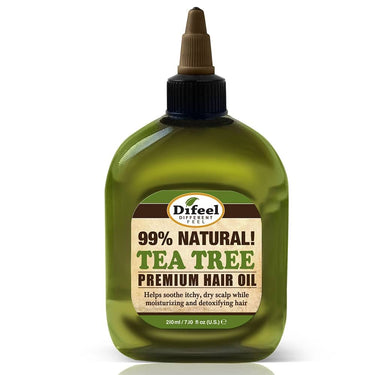 Difeel 99% Natural Tea Tree Premium Hair Oil 7.1 Oz - ANNS BEAUTY SUPPLY